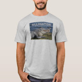 Zie je later alligator Fun Photographic T-shirt (Voorkant)