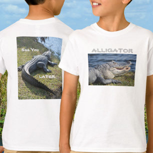 Zie je later Alligator Fun Wildlife T-shirt