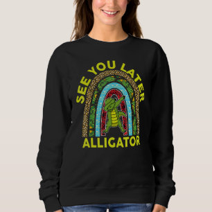 Zie je later Alligator Kinder Toddler Gator Crokab Trui
