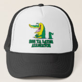 zie je later alligator trucker pet (Voorkant)