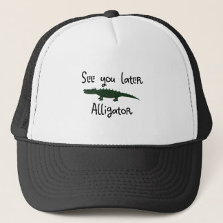 zie je later alligator trucker pet