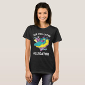 Zie je later Alligator Zoo Animal T-shirt (Voorkant volledig)