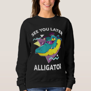 Zie je later Alligator Zoo Animal Trui