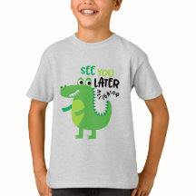 Zie je later de T-shirt van Alligator Boy