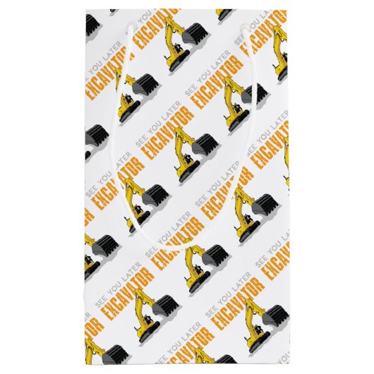 Zie je later graaf Toddler Boy Kinder Klein Cadeauzakje (Achterkant)