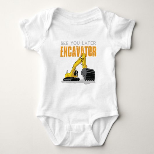 Zie je later graaf Toddler Boy Kinder Romper (Voorkant)