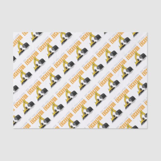 Zie je later graaf Toddler Boy Kinder Tissuepapier (Voorkant)