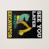 Zie je later graafmachine I - Toddler Boys Kinder Legpuzzel (Horizontaal)