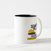 zie je later graafmachine tweekleurige koffiemok (Voorkant rechts)