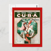 Zie je op Cuba Briefkaart (Voorkant / Achterkant)