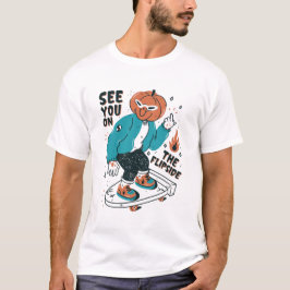 Zie je op de Flipside Halloween Skateboarden T-shirt
