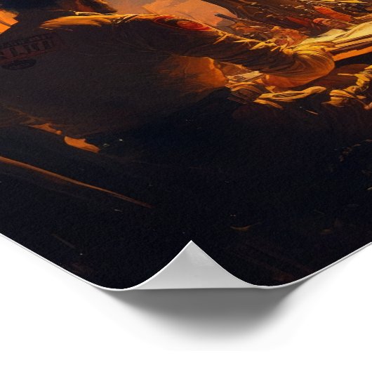 Zie je op de ruimtebalk #10 poster (Hoek)