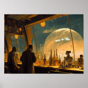 Zie je op de ruimtebalk #13 poster