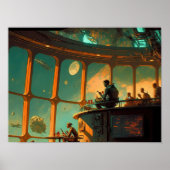 Zie je op de ruimtebalk #1 poster (Voorkant)