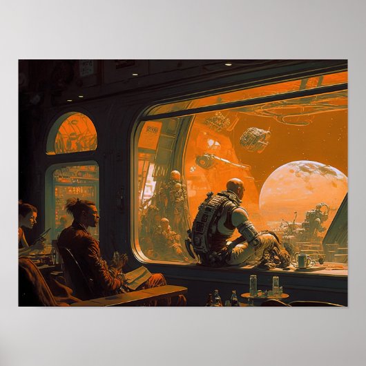 Zie je op de ruimtebalk #4 poster (Voorkant)