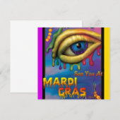Zie je op Mardi Gras Eye (Voorkant / Achterkant)