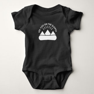 Zie je op Slopes Snowboarding Romper
