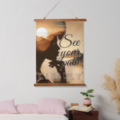 Zie je pad duidelijk gethematiseerd hangend wandkleed (Slaapkamer)