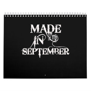 Zie je september Birthday Gift Virgo Zodiac Kalender