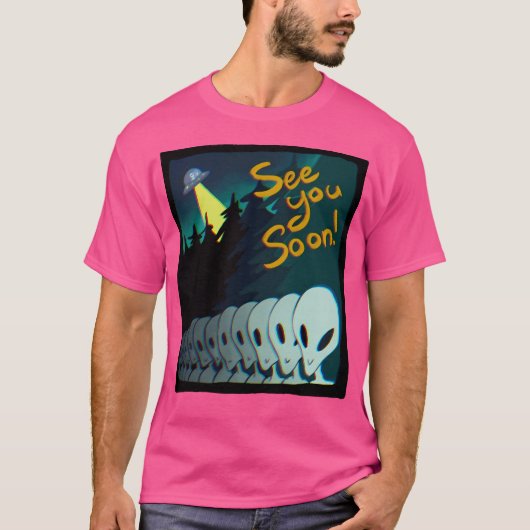 Zie je snel t-shirt (Voorkant)