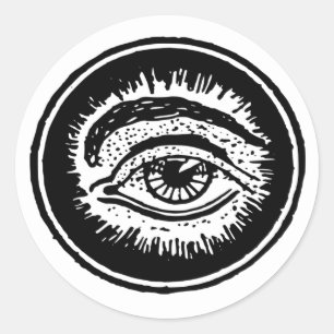 Zie je Sticker