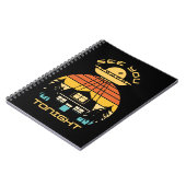 Zie je vanavond grappige Alien UFO Notitieboek (Linkerzijde)