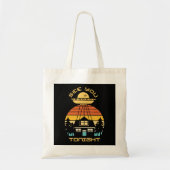 Zie je vanavond grappige Alien UFO Tote Bag (Voorkant)