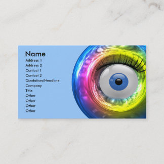 Zie je. visitekaartje