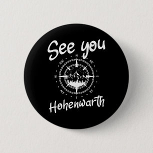 Zie je wandelen Hohenwarth Duitsland Vakantie Ski Ronde Button 5,7 Cm