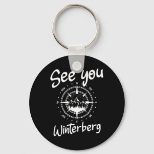 Zie je wandelen Winterberg Duitsland Vakantie Ski  Sleutelhanger