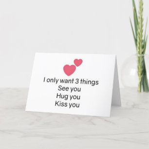 **ZIE JE WEET DAT JE JE HUGT** BIJ CHRISTMAS FEESTDAGEN KAART