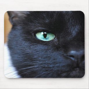 Zie je zwarte kat Mousepad Muismat