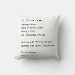 Zie jij liefdesgedichten? kussen