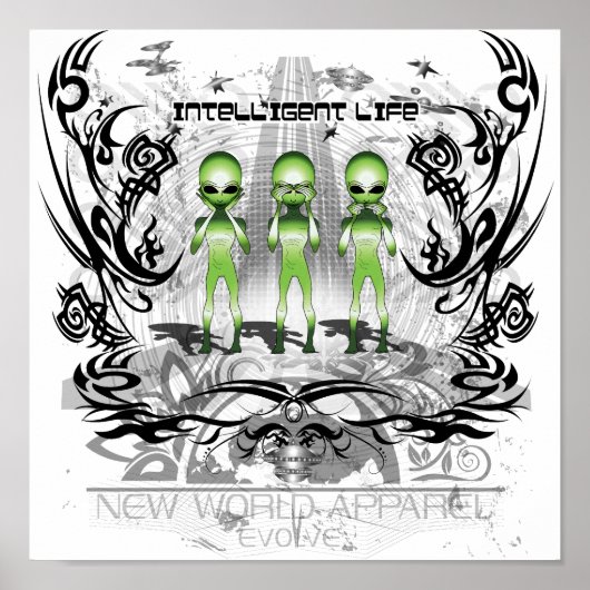 Zie, luister, spreek geen kwaad. poster (Voorkant)