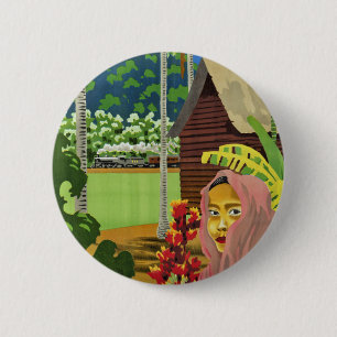 Zie Malaya Ronde Button 5,7 Cm