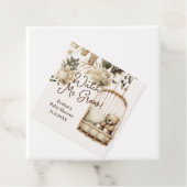 Zie me Boho Baby shower zaaien Bedankjes Labels (In situ)