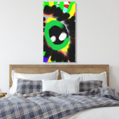 Zie me canvas afdruk (Insitu (Slaapkamer))