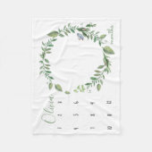 Zie me groeien - Fotodeken met waterverf Fleece Deken (Voorkant)