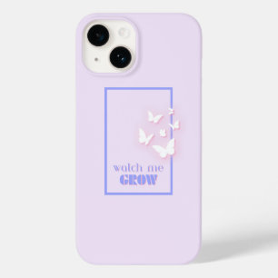 Zie me groeien, Motivatie, Inspirerend, Preppy Case-Mate iPhone 14 Hoesje