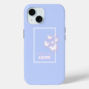 Zie me groeien, Motivatie, Inspirerend, Preppy iPhone 15 Case