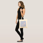 Zie me groeien, Motivatie, Inspirerend, Preppy Tote Bag (Voorkant (model))