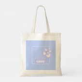 Zie me groeien, Motivatie, Inspirerend, Preppy Tote Bag (Achterkant)
