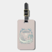 Zie me in LOTHLORIEN™ - Zwanenboot Bagagelabel (Voorkant verticaal)