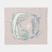 Zie me in LOTHLORIEN™ - Zwanenboot Fleece Deken (Voorkant (Horizontaal))