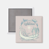 Zie me in LOTHLORIEN™ - Zwanenboot Magneet (Voorkant / Achterkant)