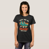 Zie me Rolling Roller Schaats T-shirt (Voorkant volledig)
