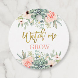 Zie me vetplanten kweken bedankjes labels