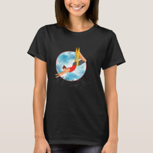 Zie Me Vliegen Aerial Silks Circus Yoga T-shirt