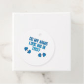 Zie mijn armen er groot uit? bedankjes labels (In situ)