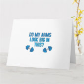 Zie mijn armen er groot uit? kaart (Gele Bloem)